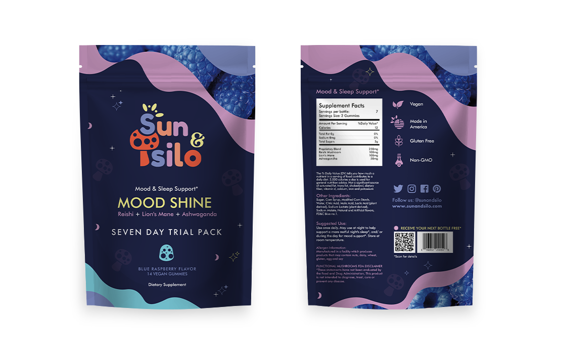 Mood Shine & Rise and Grind Trial Size Case of 30