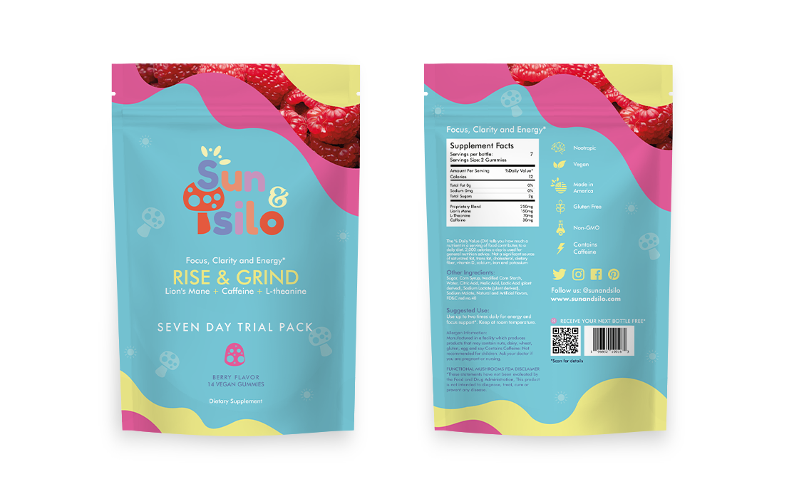 Mood Shine & Rise and Grind Trial Size Case of 30