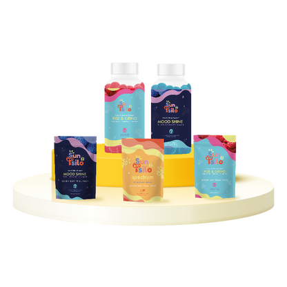 Functional Mushroom Product Sample kit Sun and Silo