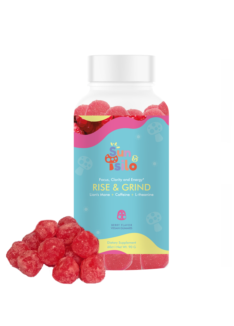 Berry Mushroom Gummies with Lion's Mane mushroomm