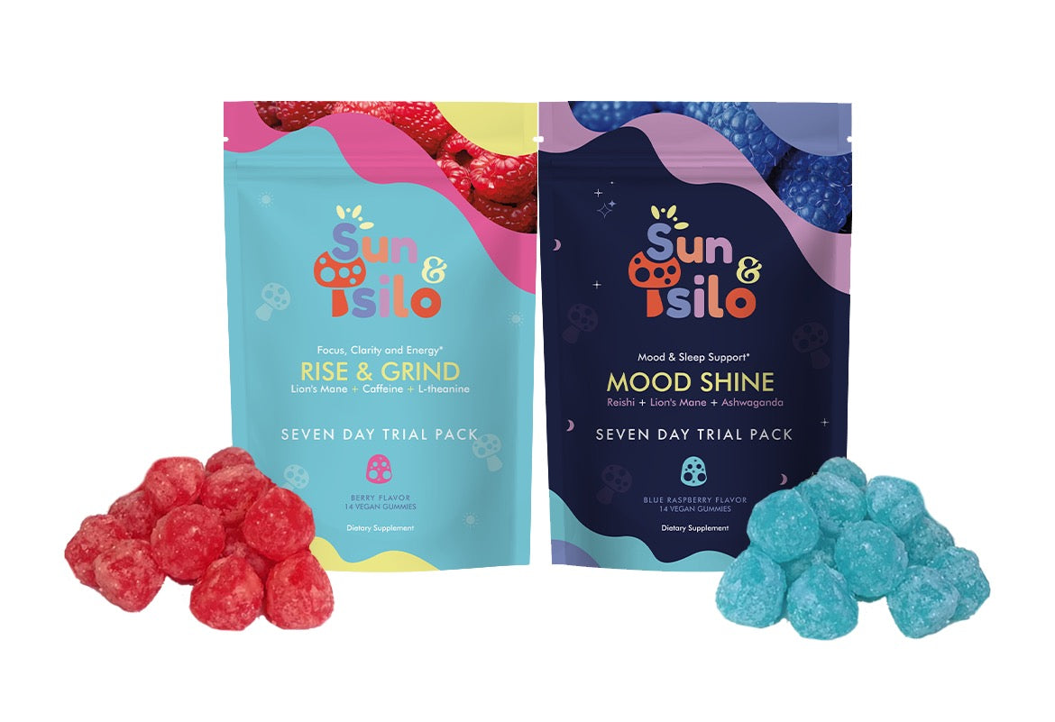 Mood Shine & Rise and Grind Trial Size Case of 30